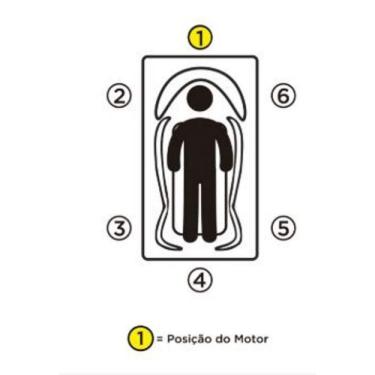 Imagem de Banheira Hidromassagem Astra Due Gran Luxo 180cmx90cmx44cm - 05 Jatos Acrílico P1 Sem Aquecedor 220v Sem Aquecedor