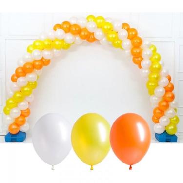 Imagem de Kit Balloon Arch Garland 100 unidades para festa de aniversário de casamento