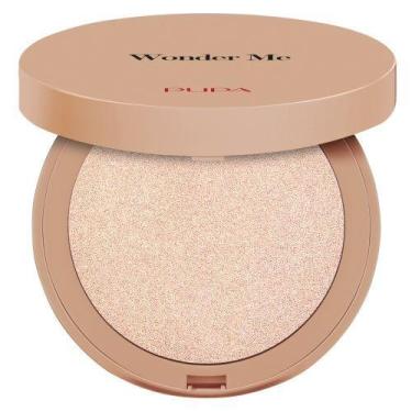 Imagem de Iluminador Facial em Pó Pupa Wonder Me Glow, Rose Gold