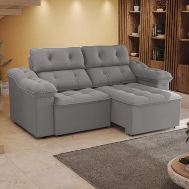 Imagem de Sofá 2 Lugares 260cm Retrátil e Reclinável Sierra - Kappesberg