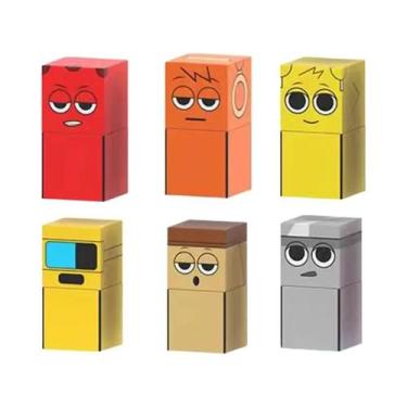 Imagem de Conjunto De Blocos Magnéticos Para Crianças Sprunki Cubo Magnético Mun