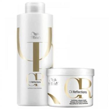 Imagem de Kit Wella Professionals Oil Reflections Duo Salão (2 Produtos)-Unissex