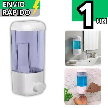 Imagem de Dispenser Automático Para Sabão Líquido Álcool Porta Sabonete Líquido 