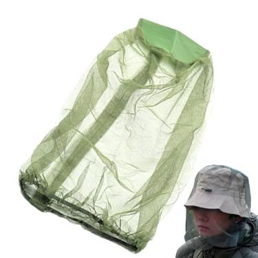 Imagem de Tela Facial - Malha Automática Anti-Retrátil - Chapéu Ultraleve De Proteção Contra Moscas Para Praia Jardim Caminhada Escalada