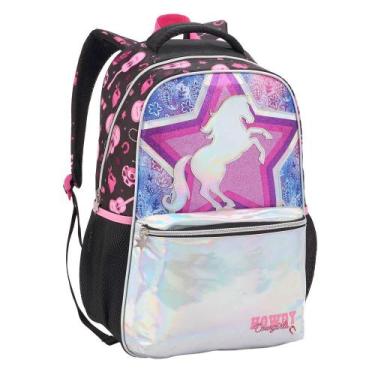 Imagem de Mochila Infantil Feminina Cowgirl - Seanite, Unica