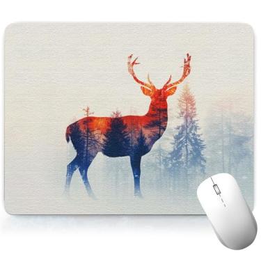 Imagem de Tapete de mesa de couro animal, tapete de mouse de arte colorida, teclado de computador, mouse pad para jogos, protetor e capa à prova d'água, capa decorativa de couro PU, tapete de mouse para laptop