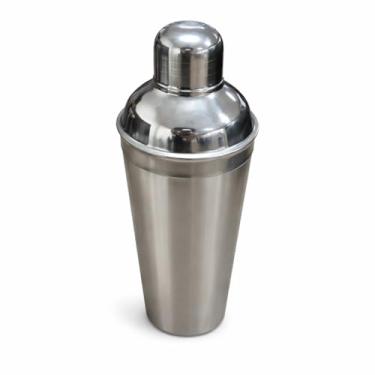 Imagem de Coqueteleira para Drinks Inox 500ml com Tampa Dosadora e Coador – Shaker Profissional, Caipirinha e Bebidas