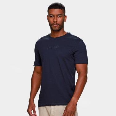 Imagem de Camiseta Calvin Klein Casual Masculina-Masculino