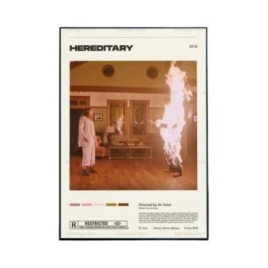 Imagem de Pôster De Arte De Parede De Filme De Terror Clássico Hereditário Minim