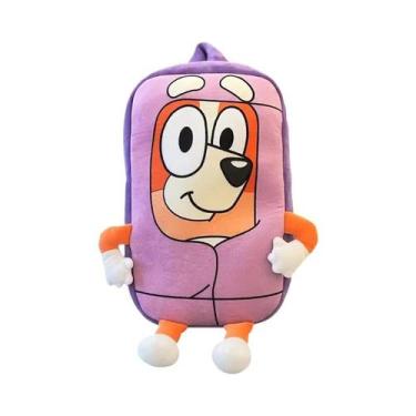 Imagem de Mochila De Pelúcia Bluey Bingo Para Crianças, Mochila Escolar De Cão D