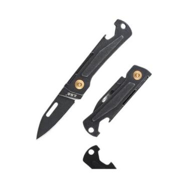 Imagem de Canivete Portátil Dobrável Com Lâmina 12C27, EDC, Para Camping, Abrido