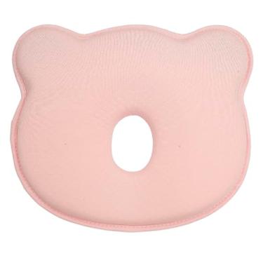 Imagem de Travesseiro Anatômico Dryz Bebê Urso | Antissufocante | Cabeça Chata | Espuma Nasa 0m+