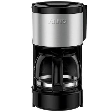 Imagem de Cafeteira Arno Filtro Perfectta 12 Xicaras Inox - 8010000817 Preto-inox 110 Volts