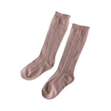 Imagem de Meias De Algodão Respiráveis Para Crianças, Meninos E Meninas, Até O J