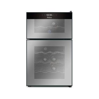 Imagem de Adega Philco 24 Garrafas 69L Display Digital Bivolt PAD24DZ Bivolt