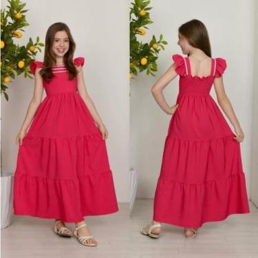 Imagem de Vestido Três Marias Tendencia Juvenil Infantil - Tamanho 10 ao 16 - Fa