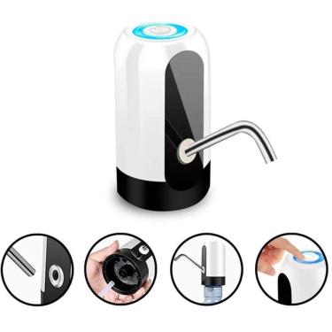 Imagem de Filtro Bomba Elétrica Galão 10/20L - Recarregável USB