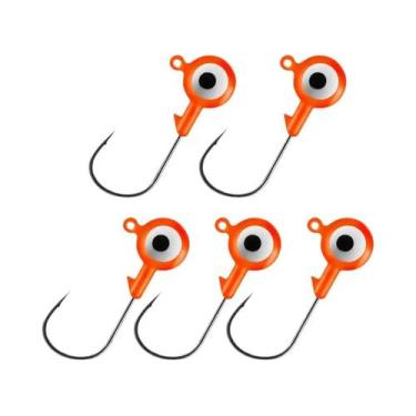 Imagem de Anzóis De Pesca WALK FISH Com Cabeça De Chumbo 1.75g 3.5g, 5 Peças, Is