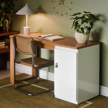 Imagem de Escrivaninha Mesa Para Computador Paris 120cm Home Office Estudo Escri