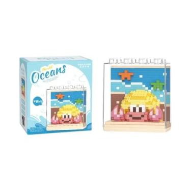 Imagem de Blocos De Montar Educacionais De Animais Marinhos Para Crianças: Tubar