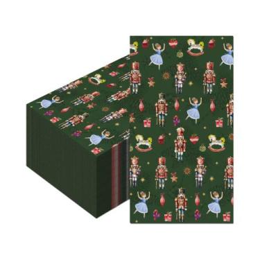 Imagem de Guardanapos De Natal Descartáveis 20 40 60pcs, Servilletas De Papel Pa