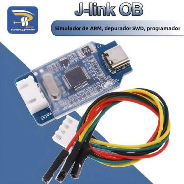 Imagem de Emulador E Programador USB Tipo-C OB ARM Para STM32 Arduino J-Link, Si