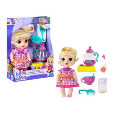 Imagem de Baby Alive Festinha do Chá Lala GooGoo Loira - Hasbro, Festinha do Chá