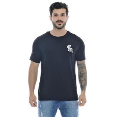 Imagem de Camiseta Masculina Com Estampa Bússola Preta Emporio Alex-Masculino