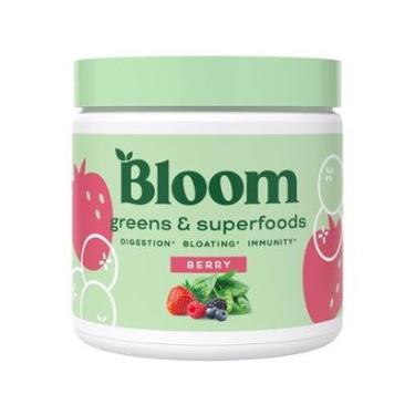 Imagem de Suplemento Bloom Nutrition Super Greens Em Pó Smoothie & Ju-Unissex
