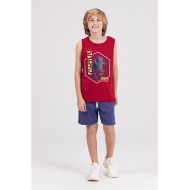 Imagem de Conjunto Regata Infantil Freestyle Bordo - Vida Costeira Oficial, 2, B