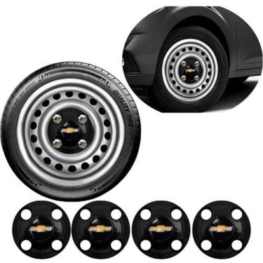 Imagem de Jogo Calotinha Central Aro 13 14 15 Celta Corsa Prisma Agile Onix Mont