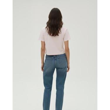 Imagem de Camiseta Manga Curta Feminina Silkada Aéropostale, Rosa claro, G