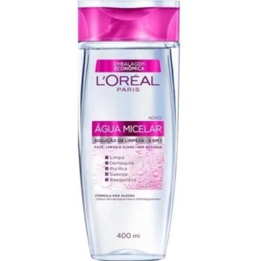 Imagem de Agua Micelar Loreal 400ML Limpeza De Maquiagem - L'Oreal Paris