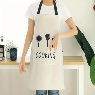 Imagem de Avental Chef Impermeável Não Molha Proteção Roupa Cozinha Churrasco La