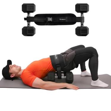 Imagem de Faixa Suporte Para Elevação Pélvica Treino Glúteo Yangfit