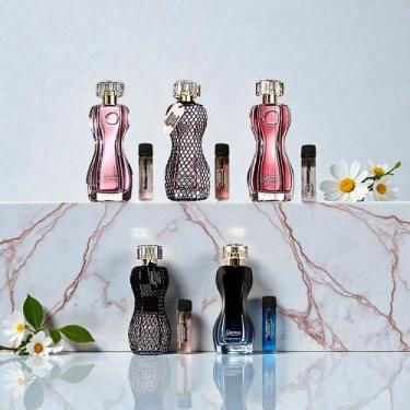 Imagem de Kit 5 Perfumes Desmonstrativos Glamour O Boticario Com 4ml Cada
