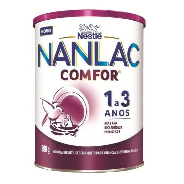 Imagem de Fórmula Infantil Nanlac Comfor 1 a 3 Anos 800g