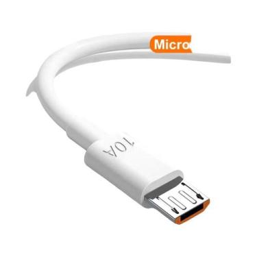 Imagem de Cabo Micro USB Universal De Carregamento Rápido 10A Para Samsung Galax