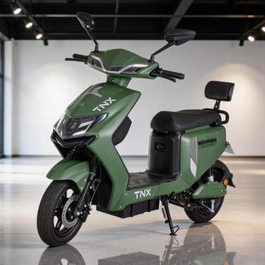 Imagem de Moto elétrica TNX 1000W 40km de autonomia - Wehawk, Verde, Escuro, Biv