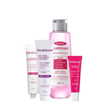 Imagem de Kit Cicatricure Antissinais Estrias (4 produtos)