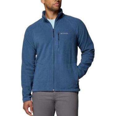 Imagem de Jaqueta Fleece Columbia Fast Trek II Masculina Azul Claro, G, Azul cla