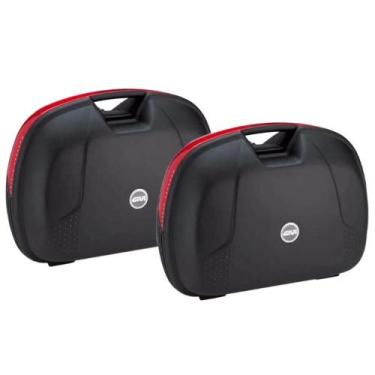 Imagem de Par Baú Bauleto Lateral Givi 40 Litros Monokey E-360npack2