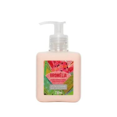 Imagem de Loção Desodorante Corporal e Mãos Bromélia L Occitane Au Brésil 250ml 