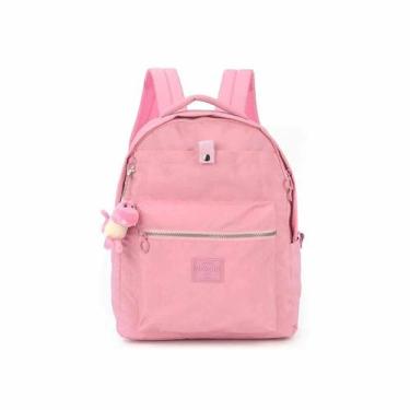 Imagem de Mochila escolar costa Cores a Escolha Dino Crinkle Up4you Luxcell, Ros