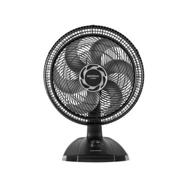 Imagem de Ventilador de Mesa Mondial Turbo VT-40-NB - 40cm 3 Velocidades, Preto 