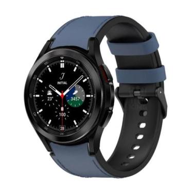 Imagem de Pulseira material sintético silicone para Galaxy Watch4 46mm - Genéric