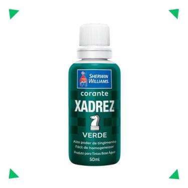 Imagem de Corante Líquido Tinta Xadrez Bisnaga Parede 50ml Pigmento - BLACK & DE