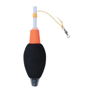 Imagem de Boia Torpedo Bombinha CL Pesca 22g 90% EVA Alta Sensibilidade, Laranja