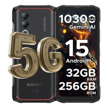 Imagem de Smartphone Doogee Blade 20 Turbo 5G Nfc Bateria 10300mah 32gb Ram 256g