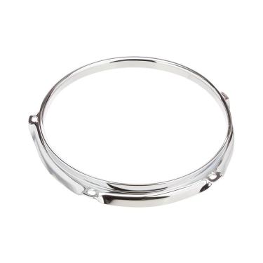 Imagem de Aro para Tom 08'' SC-0805TT com 5 Furos Sistema Power Hoop Afinação Precisa Cromado Gibraltar